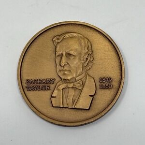 Zachary Taylor 12th President Of The United States Coin Medal Bronze
